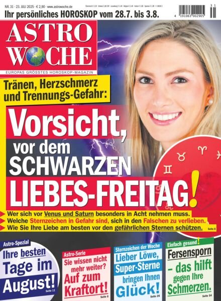 Astrowoche – 23 Juli 2025 Cover
