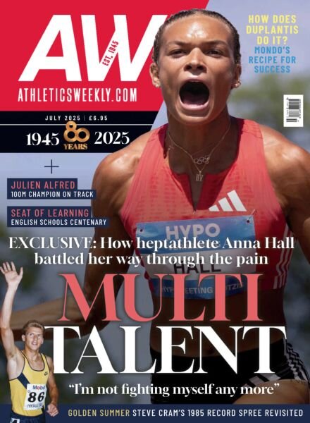 Athletics Weekly – July 2025 Cover