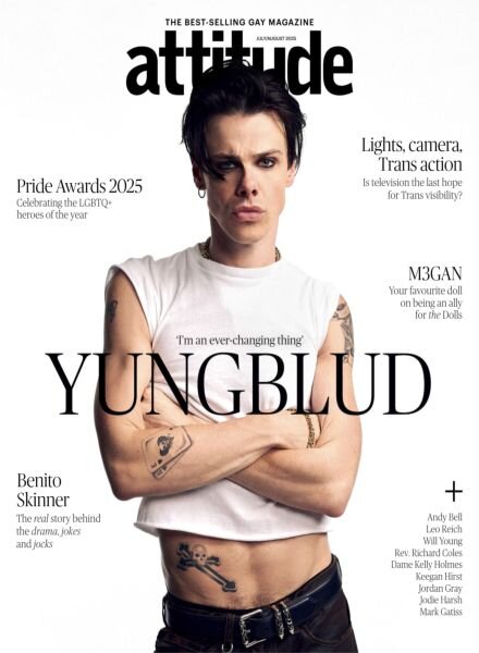 Attitude Magazine – July-August 2025 Cover