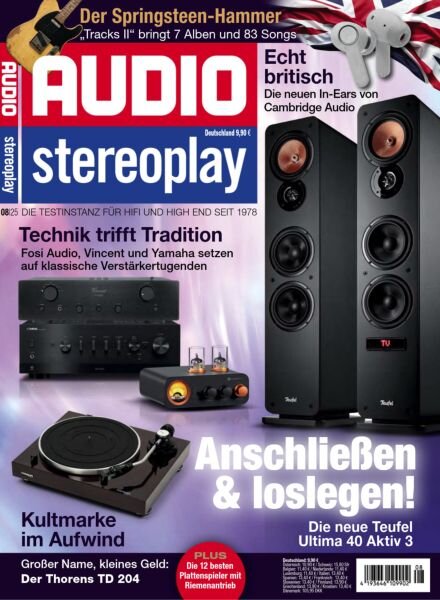 Audio Stereoplay – August 2025 Cover
