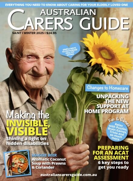 Australian Carers Guide SA-NT – Winter 2025 Cover