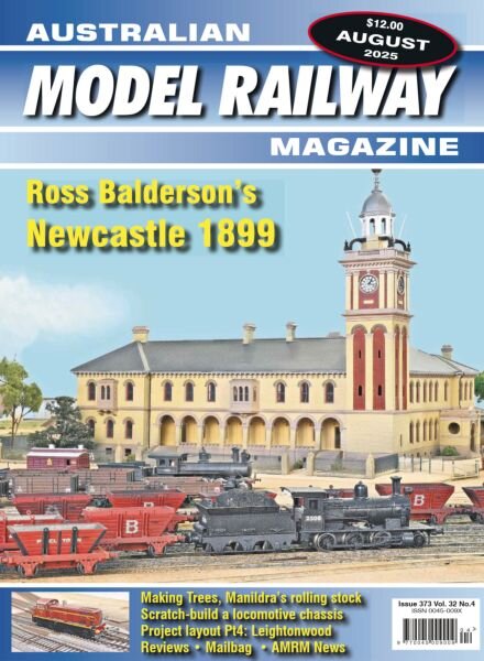 Australian Model Railway – August 2025 Cover