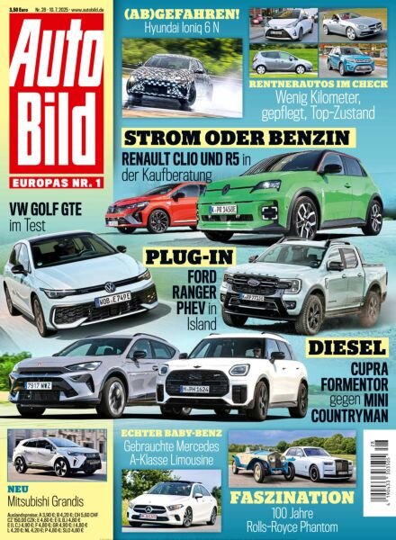 Auto Bild Germany – 10 Juli 2025 Cover