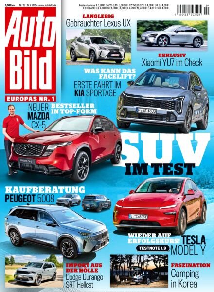 Auto Bild Germany – 17 Juli 2025 Cover
