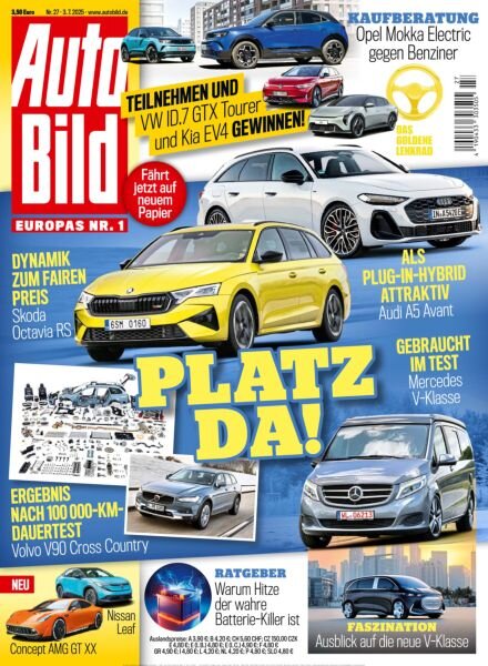 Auto Bild Germany – 3 Juli 2025 Cover
