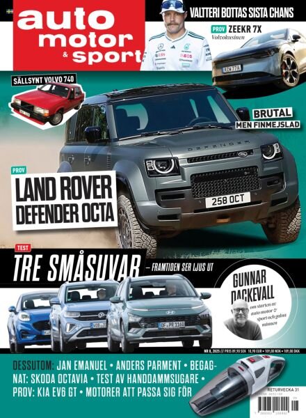 Auto Motor & Sport Sverige – 2 Juli 2025 Cover