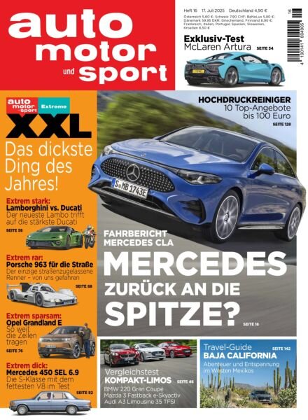Auto Motor und Sport – 17 Juli 2025 Cover