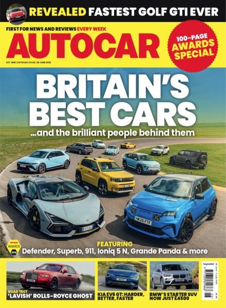 Autocar UK – 25 June 2025 Cover