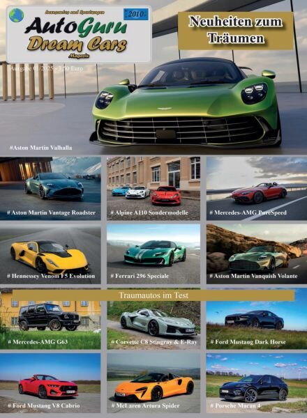 AutoGuru Spezial – Dream Car Nr 1 2025 Cover