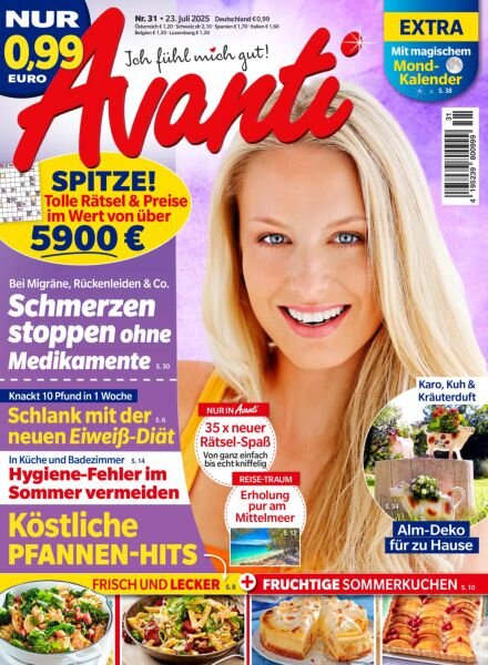 Avanti – 23 Juli 2025 Cover