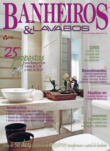 Banheiros e Lavabos – Julho 2025 Cover