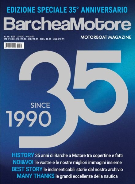 Barche a Motore – Luglio-Agosto 2025 Cover