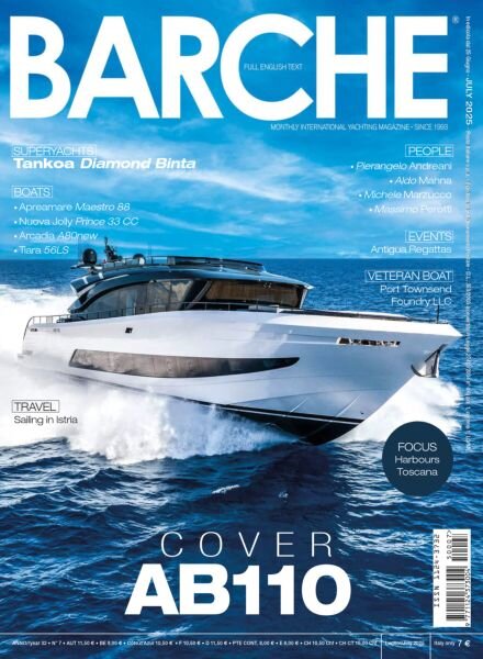 Barche Magazine – Luglio 2025 Cover
