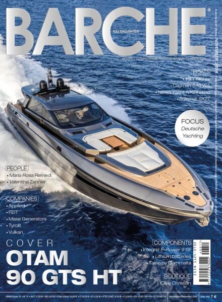 Barche Magazine – Novembre 2024 Cover
