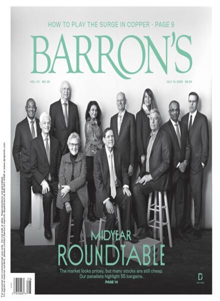 Barron’s – July 14 2025 Cover