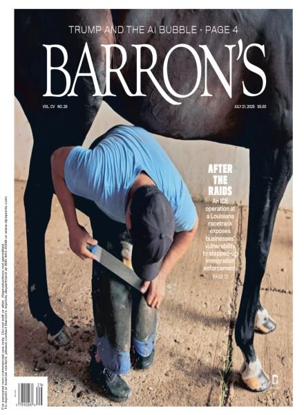 Barron’s – July 21 2025 Cover
