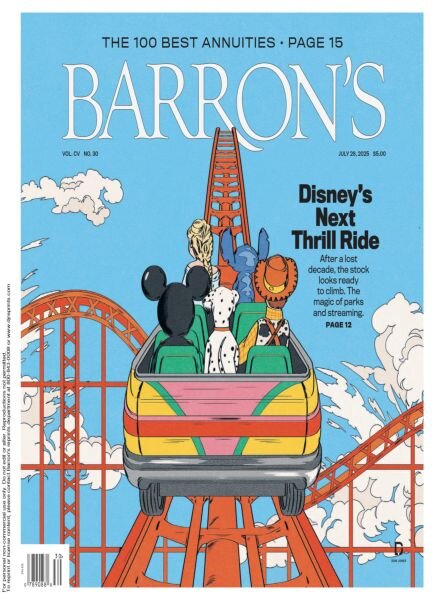 Barron’s – July 28 2025 Cover