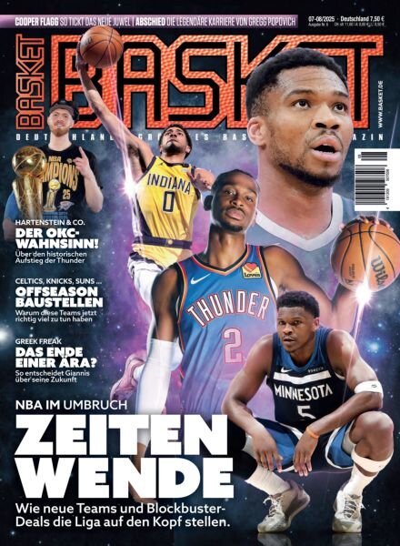 Basket Germany – Juli-August 2025 Cover