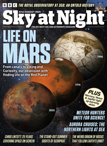 BBC Sky at Night – August 2025 Cover