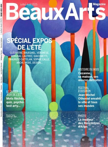 Beaux Arts – Juillet-Aout 2025 Cover
