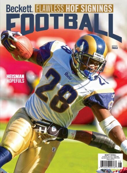 Beckett Football – August 2025 Cover