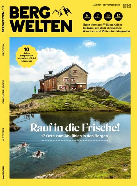 Bergwelten Germany – August-September 2025 Cover