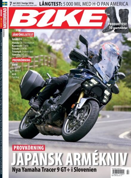 Bike Sverige – Juli 2025 Cover