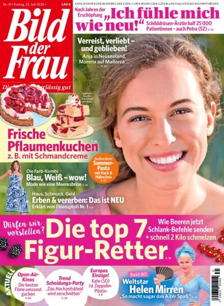 Bild der Frau – 25 Juli 2025 Cover