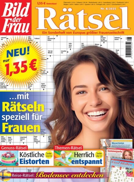 Bild der Frau Ratsel – August 2025 Cover