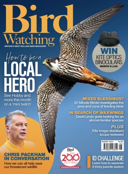 Bird Watching UK – August 2025 Cover