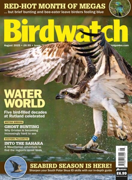 Birdwatch UK – August 2025 Cover
