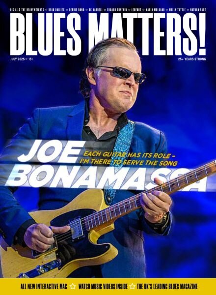 Blues Matters! – July 2025 Cover