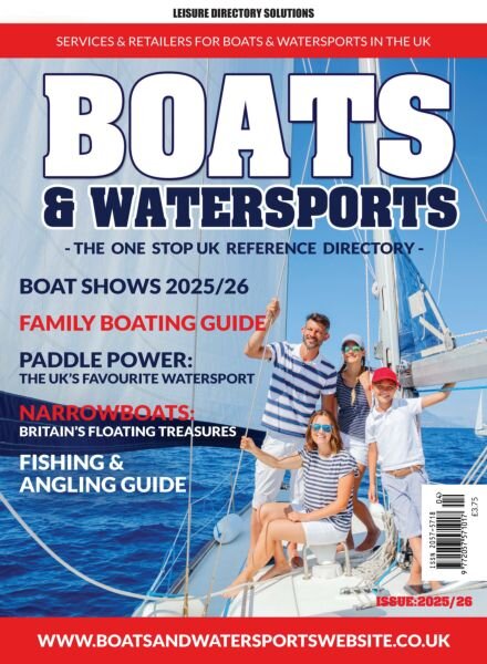 Boats & Watersports – 2025-2026 Cover