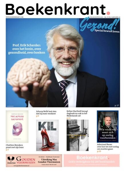 Boekenkrant – Juli-Augustus 2025 Cover