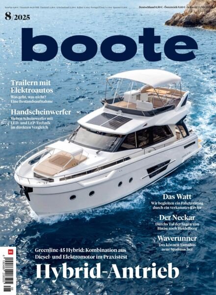 Boote – August 2025 Cover
