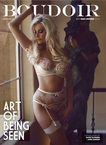 Boudoir Inspiration- July 2025 Lingerie Issue Cover