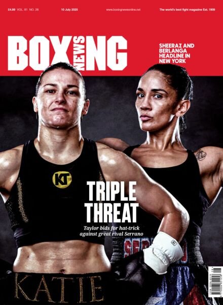 Boxing News – 10 July 2025 Cover
