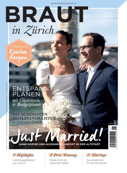 Braut in Zurich – 2025 Cover