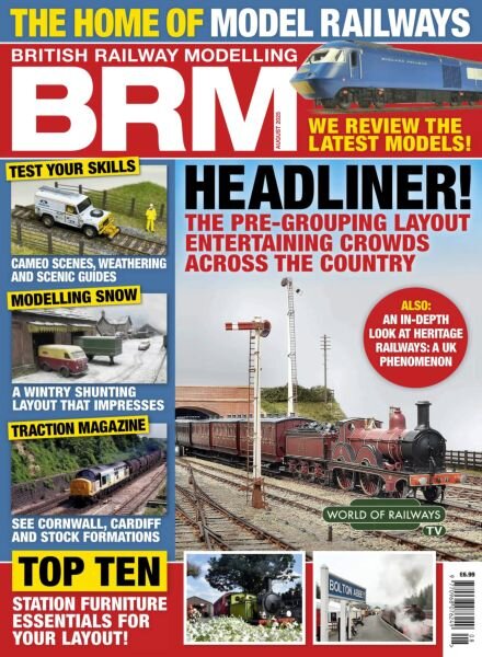 British Railway Modelling – August 2025 Cover