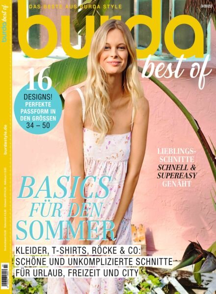 Burda Best Of – Ausgabe 3 2022 Cover