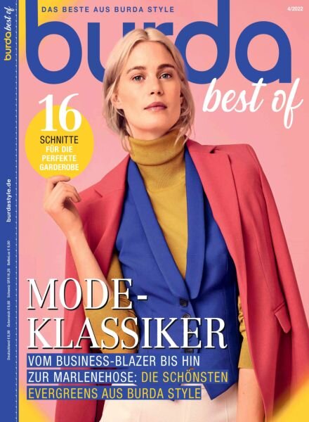 Burda Best Of – Ausgabe 4 2022 Cover
