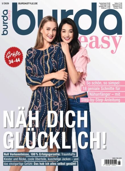 Burda Easy – Ausgabe 1 2020 Cover