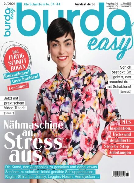 Burda Easy – Ausgabe 2 2021 Cover