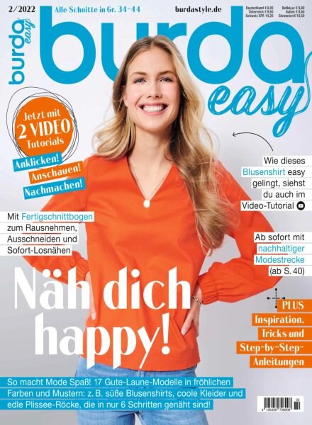 Burda Easy – Ausgabe 2 2022 Cover