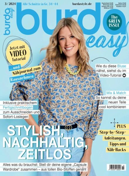 Burda Easy – Ausgabe 3 2024 Cover