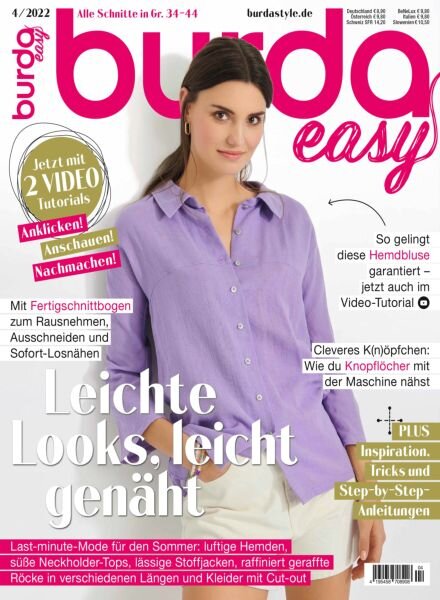 Burda Easy – Ausgabe 4 2022 Cover
