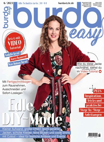 Burda Easy – Ausgabe 6 2023 Cover