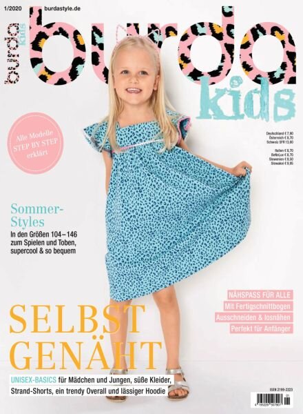 Burda Kids Germany – Ausgabe 1 2020 Cover
