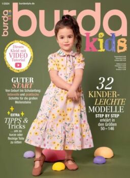 Burda Kids Germany – Ausgabe 1 2024