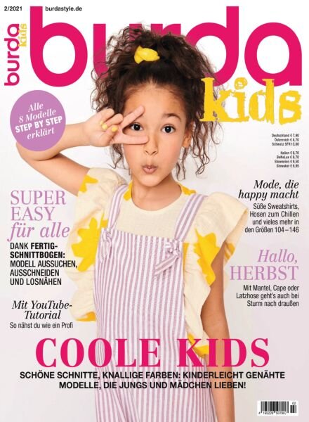Burda Kids Germany – Ausgabe 2 2021 Cover